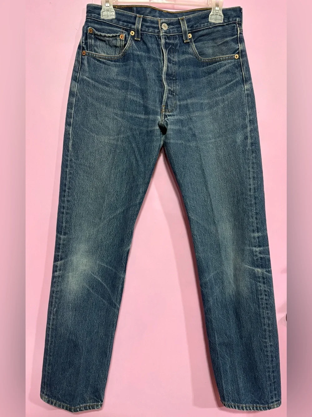 Levi's Men's Dark Blue Slim Straight Jeans